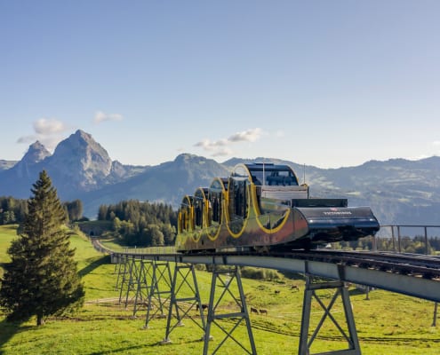 Stoosbahn im Sommer