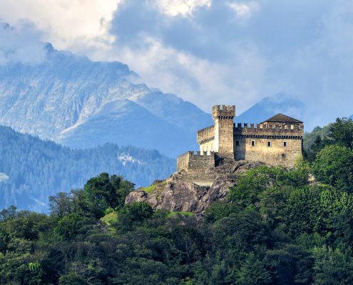 Sasso Corbaro Bellinzona - Copyright OTR Bellinzona e Valli