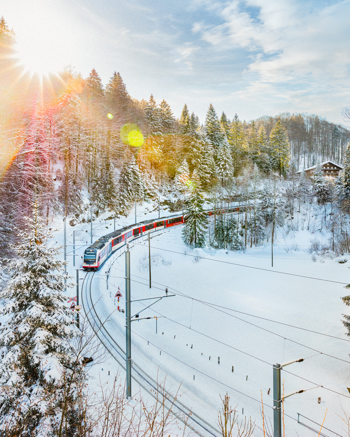 Zentralbahn Winter