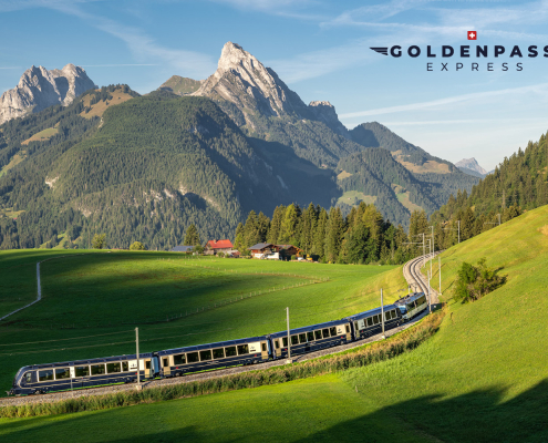 GoldenPass Express with Logo