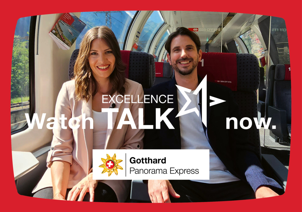 Key Visual Excellence Talk Gotthard Panorama Express 