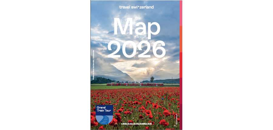 Travel Switzerland Map 2026 (Deutsch)